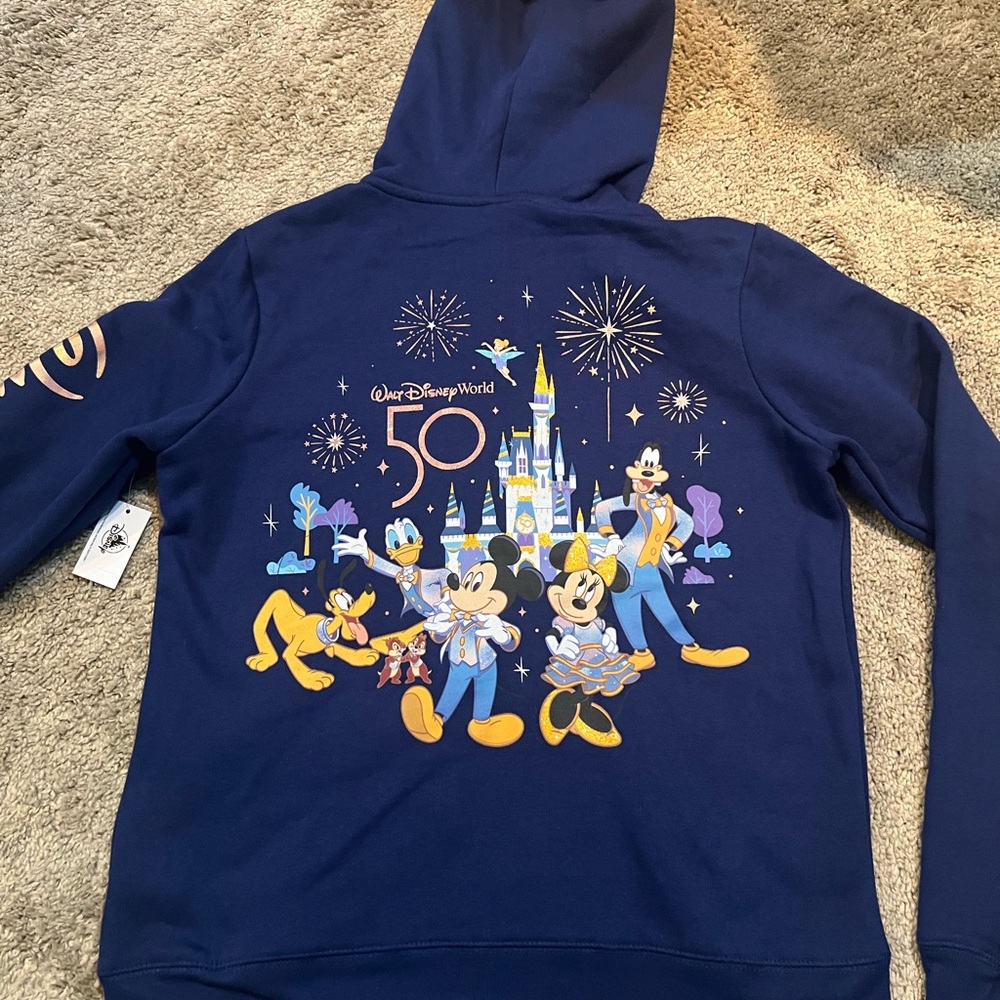 Disney zip-up Hoodie, 50th Anniversary